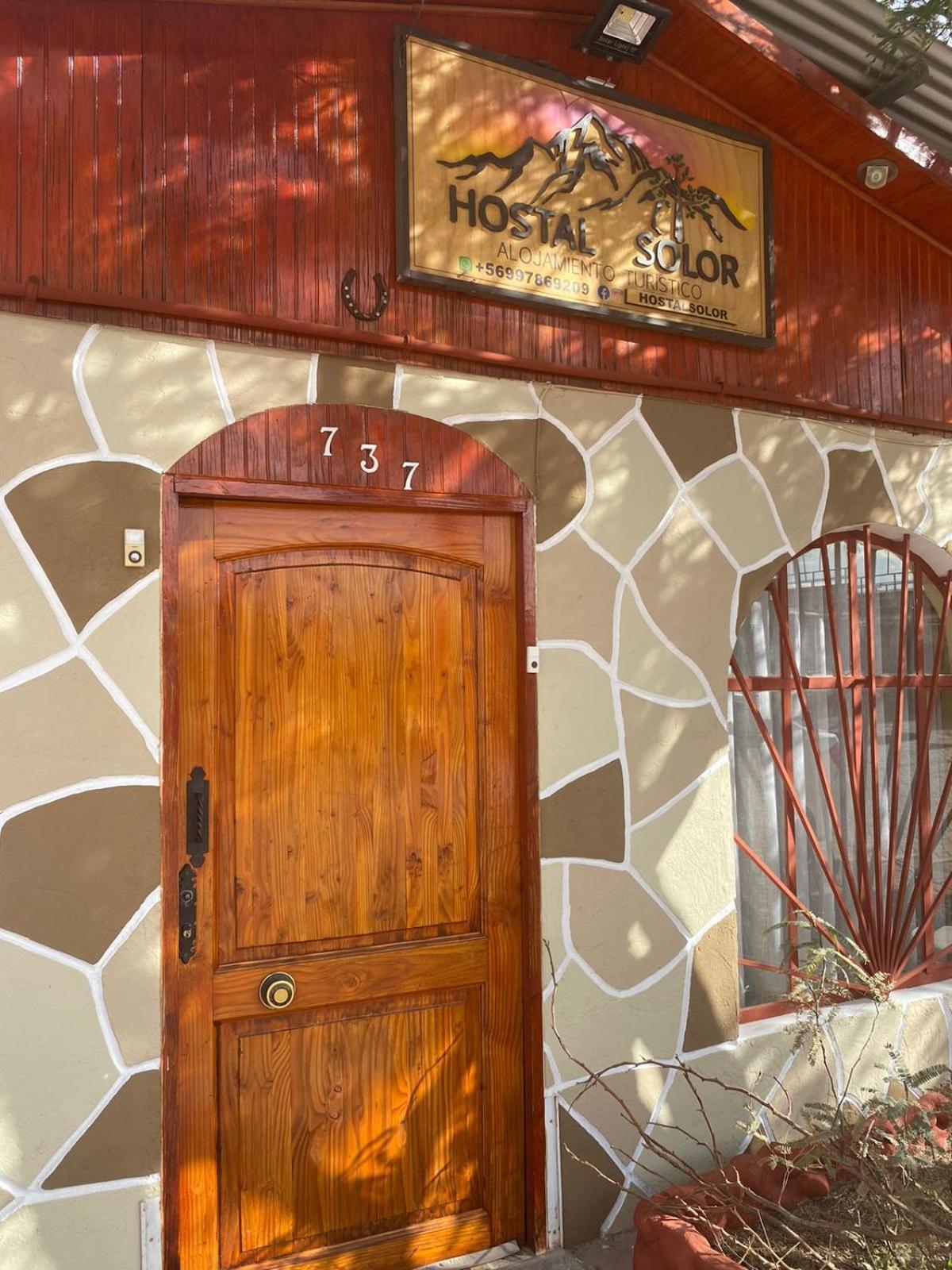 Hostal Solor San Pedro de Atacama Exteriör bild